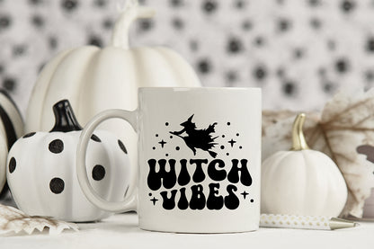 Retro Halloween SVG, Witch Vibes SVG