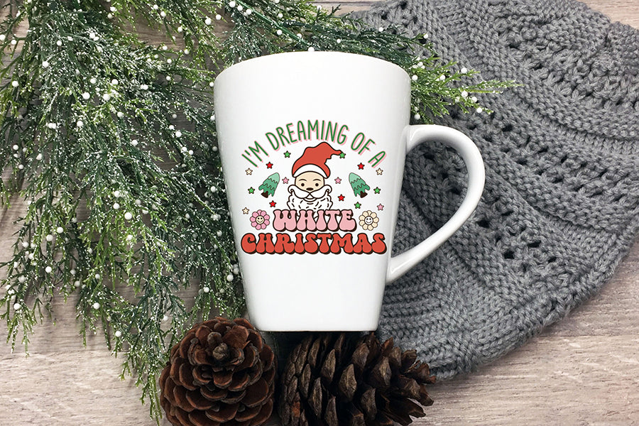 I'm Dreaming of a White Christmas PNG Sublimation