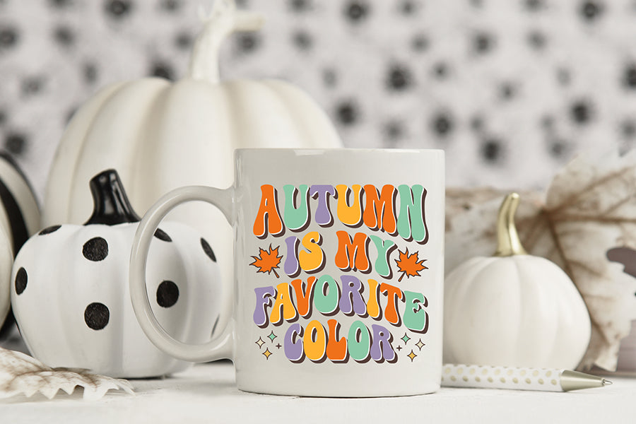 Autumn is My Favorite Color - Retro Fall PNG