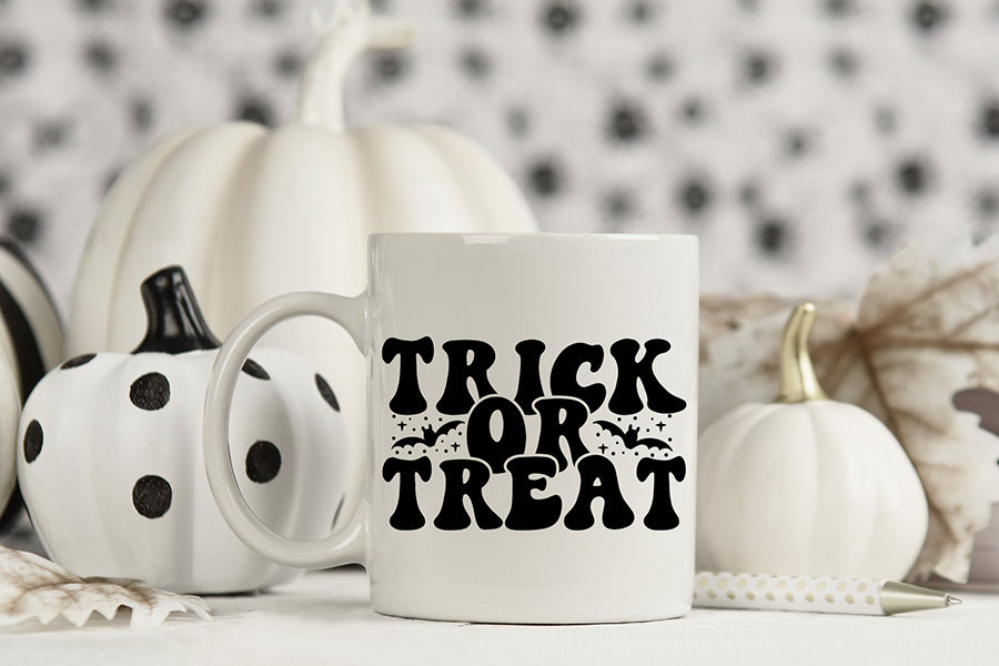 Retro Halloween SVG - Trick or Treat SVG