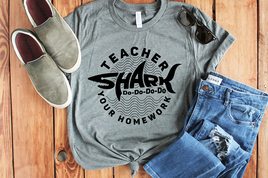 Teacher Shark Do-Do-Do-Do Your Homework SVG