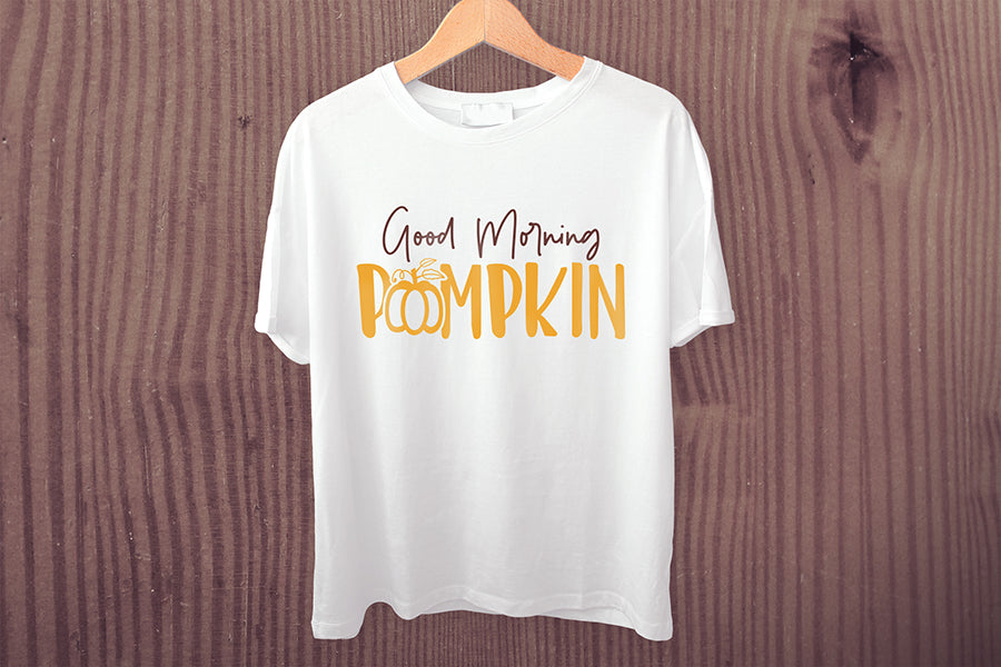 Fall SVG - Good Morning Pumpkin