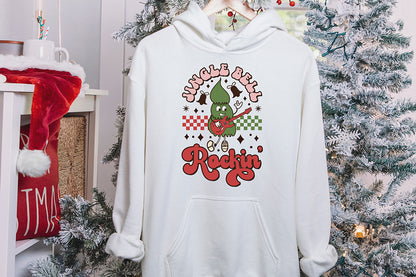 Jingle Bell Rockin, Groovy Christmas Sublimation