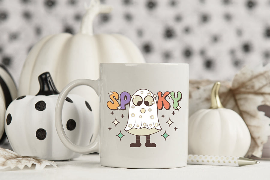Retro Halloween Sublimation, Spooky PNG
