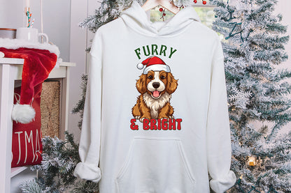 Furry & Bright, Christmas PNG Sublimation