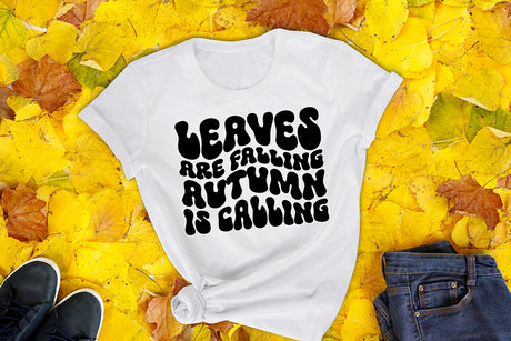 Leaves Are Falling Autumn is Calling SVG