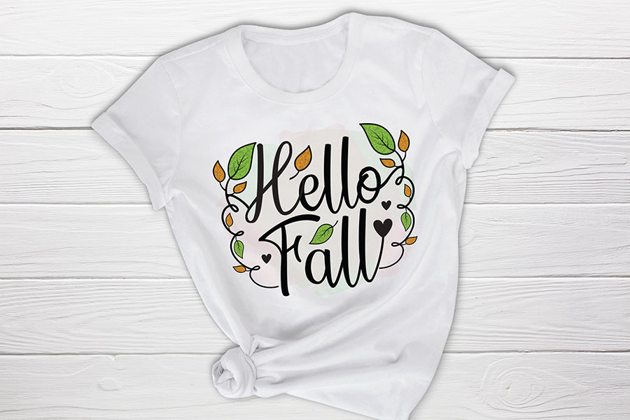 Fall Sublimation Design | Hello Fall PNG