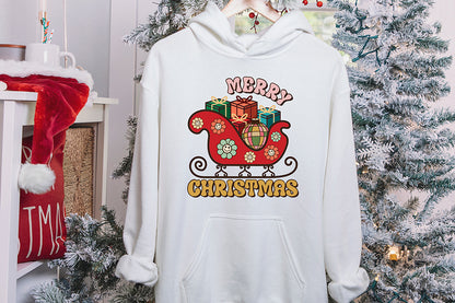 Groovy Merry Christmas Sublimation PNG