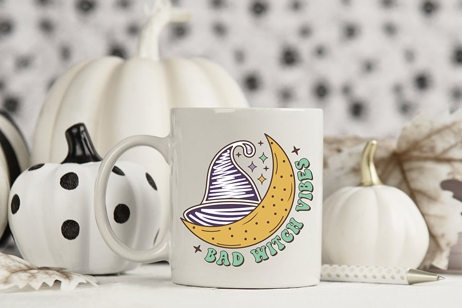 Bad Witch Vibes - Retro Halloween Sublimation