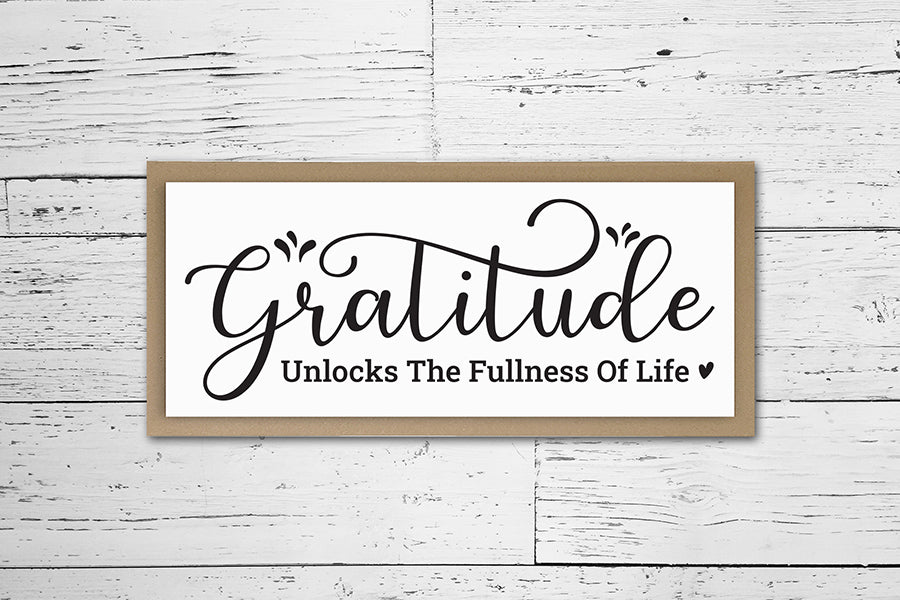 Gratitude Unlocks the Fullness of Life, Thanksgiving SVG