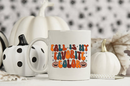 Fall is My Favorite Color - Retro Fall PNG