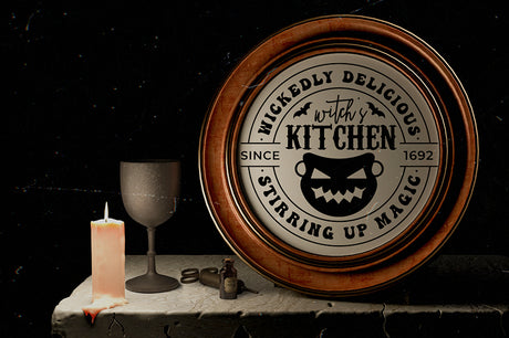 Witch's Kitchen - Halloween Kitchen SVG