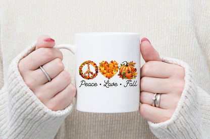 Fall Sublimation Design - Peace Love Fall