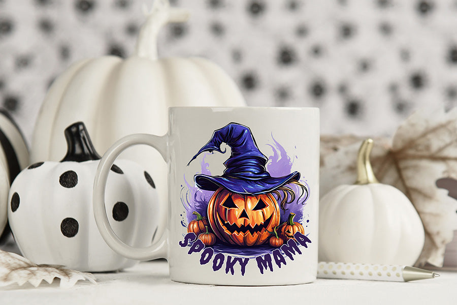 Halloween Sublimation Design, Spooky Mama