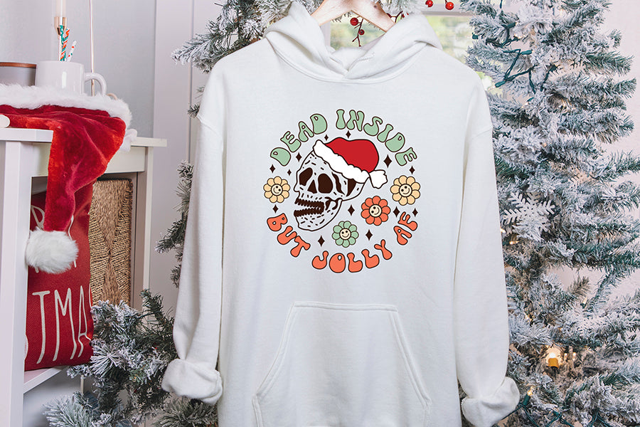 Dead Inside but Jolly Af PNG Sublimation