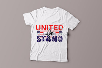 United We Stand, Patriotic Sublimation Design