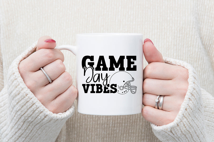 Game Day Vibes | Football SVG Cut File