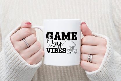 Game Day Vibes | Football SVG Cut File