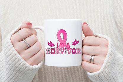 I'm a Survivor | Breast Cancer PNG