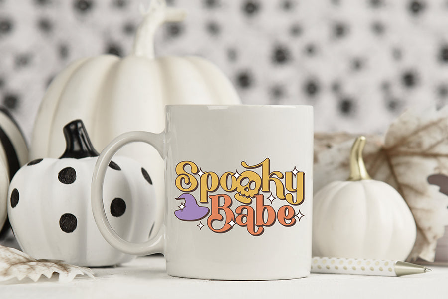 Retro Halloween Sublimation - Spooky Babe