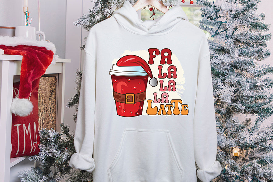 Fa La La La Latte | Christmas Coffee Sublimation