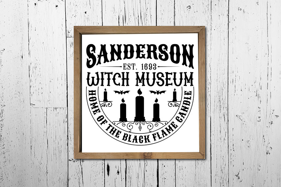 Vintage Halloween SVG, Sanderson Witch Museum