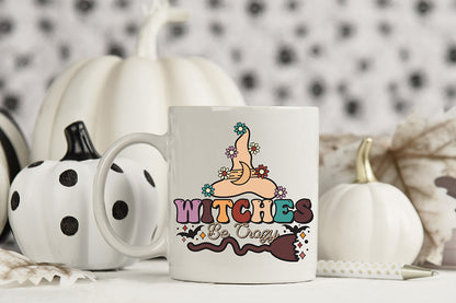 Witches Be Crazy - Halloween Witch PNG