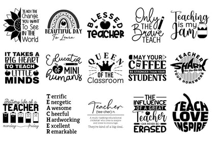 Teacher SVG Bundle