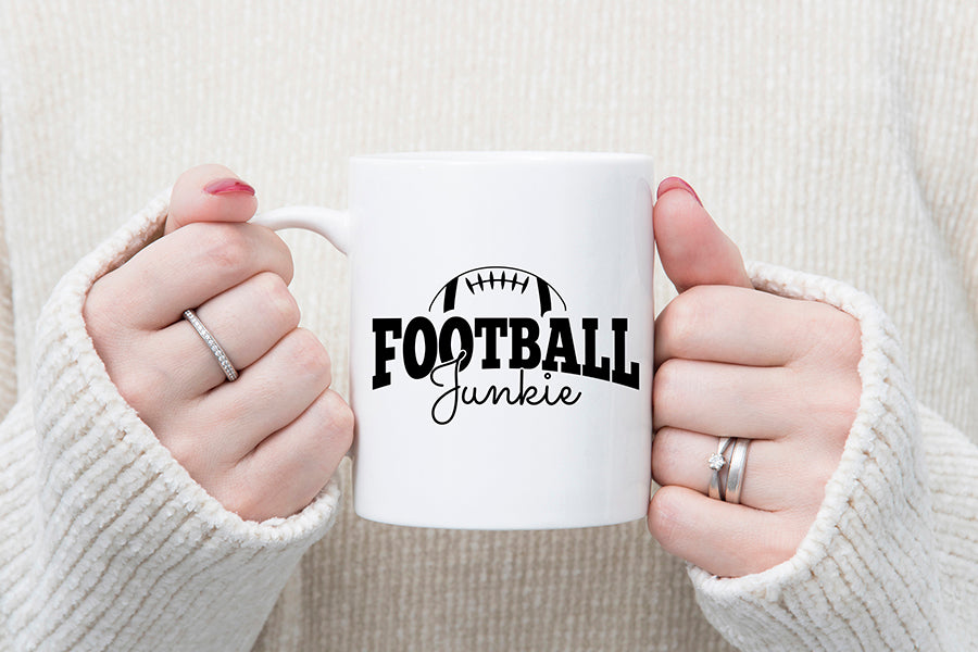 Football Junkie SVG - Football SVG