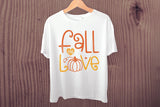 Fall in Love Cut File, Fall SVG, Autumn SVG