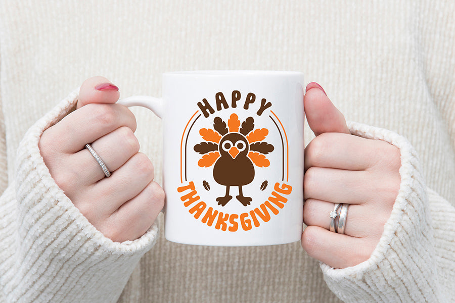 Happy Thanksgiving - Turkey SVG Design