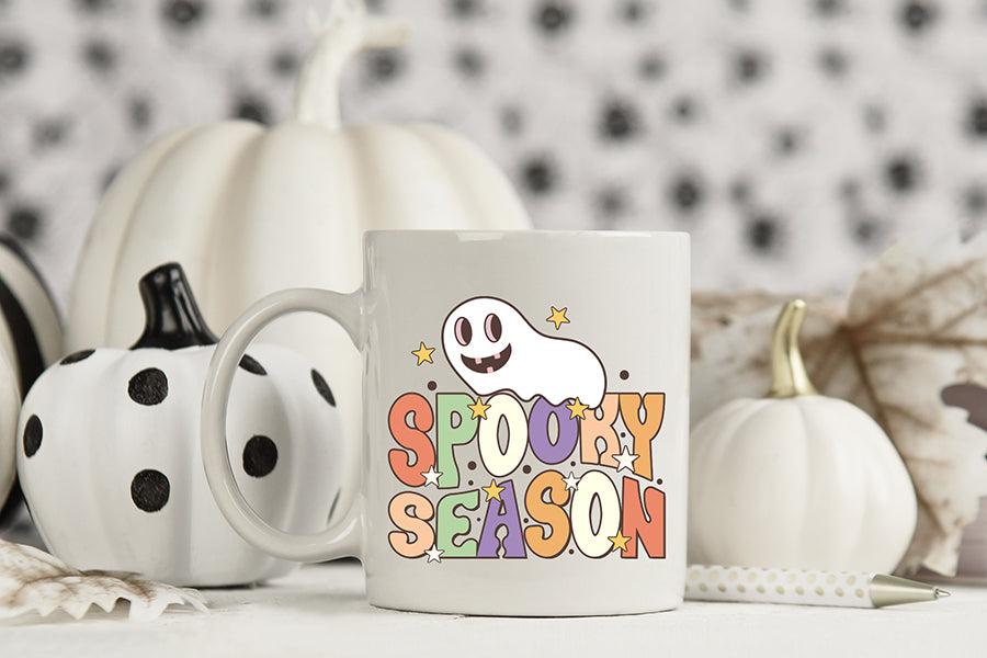 Retro Halloween Sublimation, Spooky Season