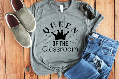 Queen of the Classroom, Teacher SVG Design