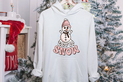 Let It Snow | Groovy Christmas Sublimation