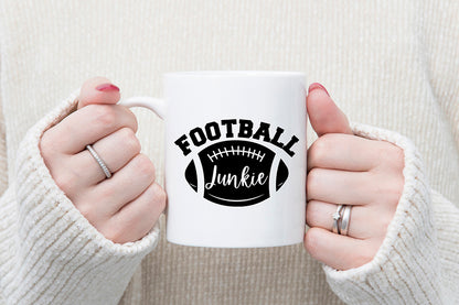 Football Junkie | Football SVG Cut File