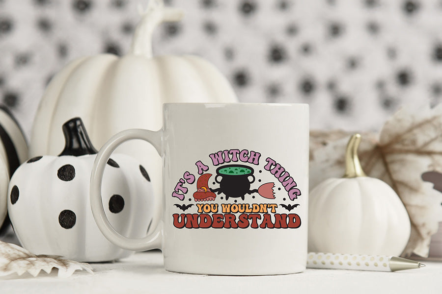 Halloween Witch Sublimation Design PNG