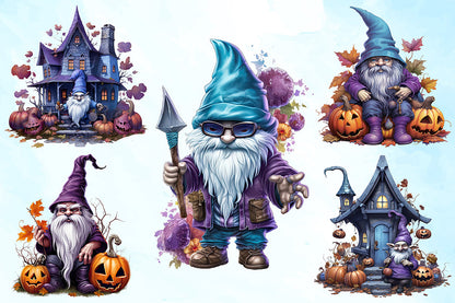 Fairy Halloween Gnome Sublimation Bundle