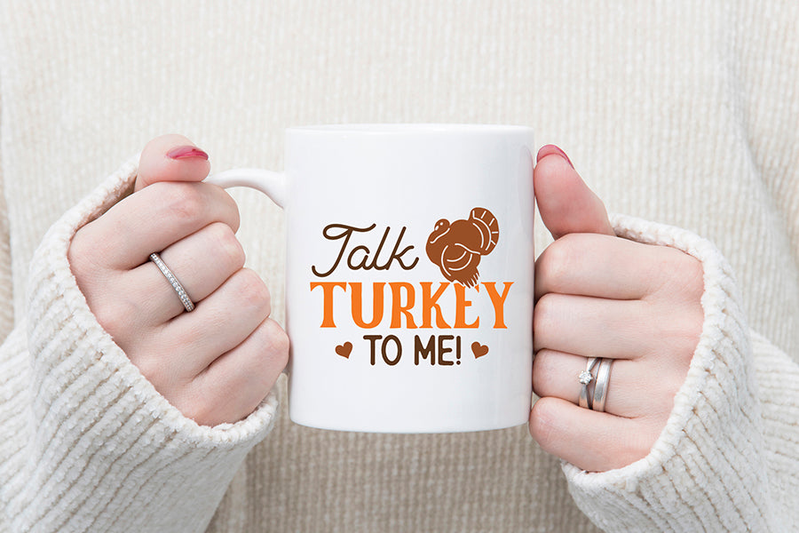 Talk Turkey to Me SVG Cut File