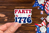 4th of July Sticker - Party Like It's 1776