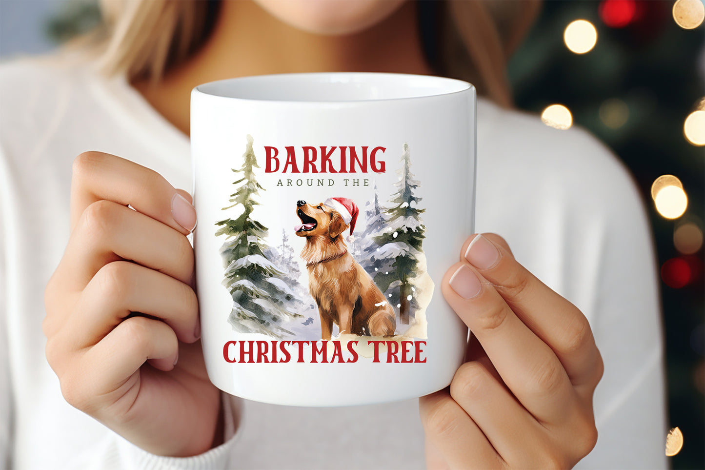 Barking Around the Christmas Tree, Funny Dog Sayings