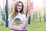 4th of July Retro Sublimation, American Mama PNG