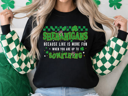Preppy St Patrick's Day Sublimation Transfer