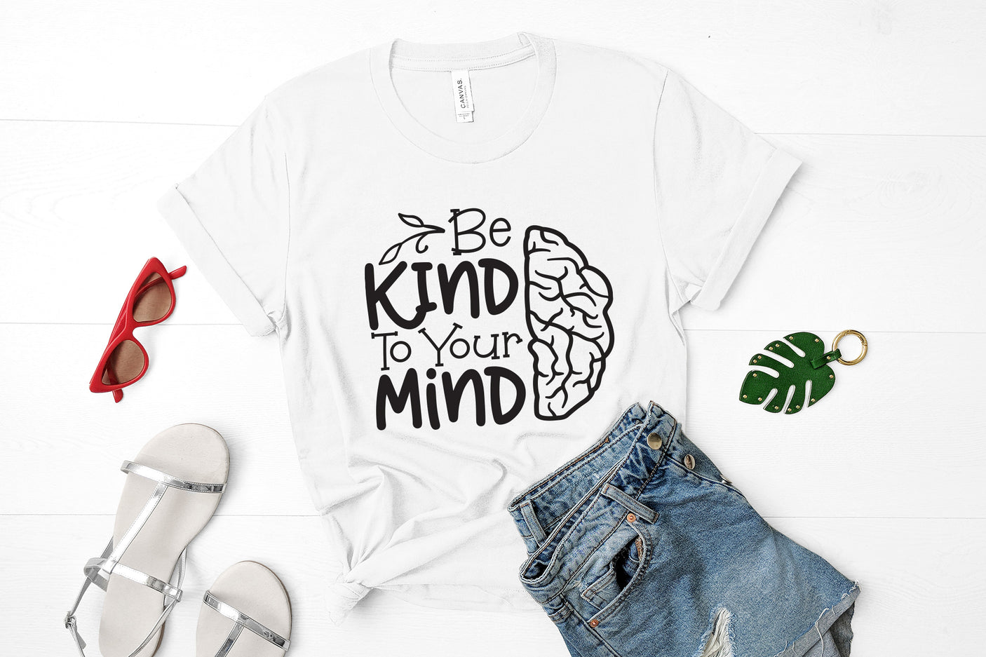 Be Kind to Your Mind - Mental Health SVG Cut File