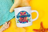 Retro Summer Sublimation, Tanned & Tipsy