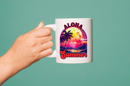 Summer Sublimation Design - Aloha Summer