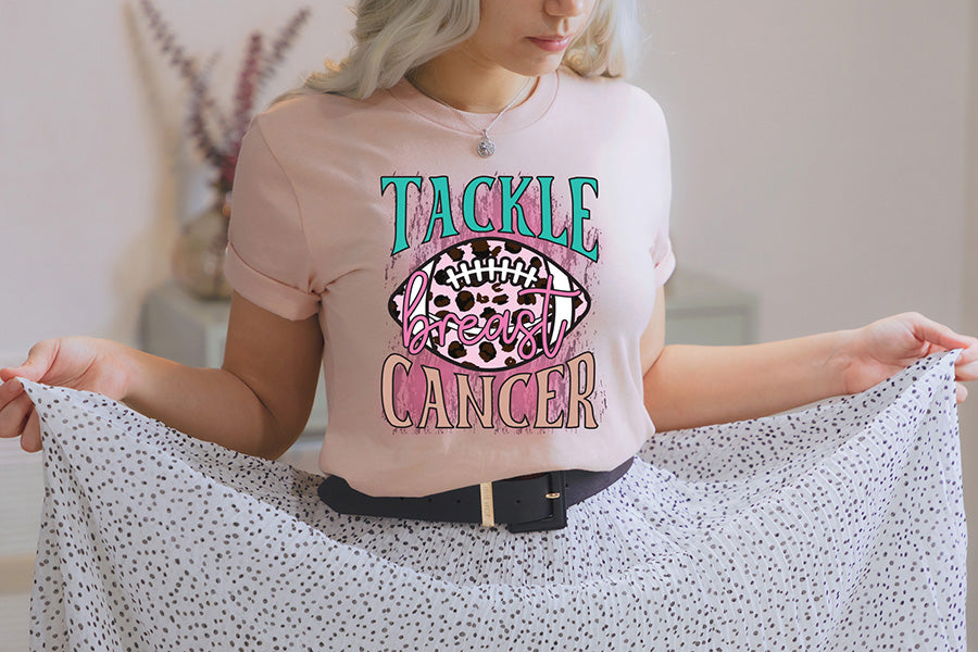 Tackle Breast Cancer PNG Sublimation
