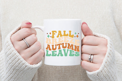 Retro Fall SVG Cut File