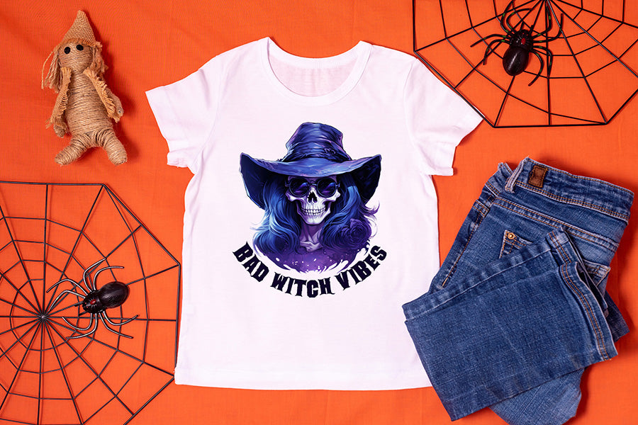 Halloween Sublimation Design, Bad Witch Vibes