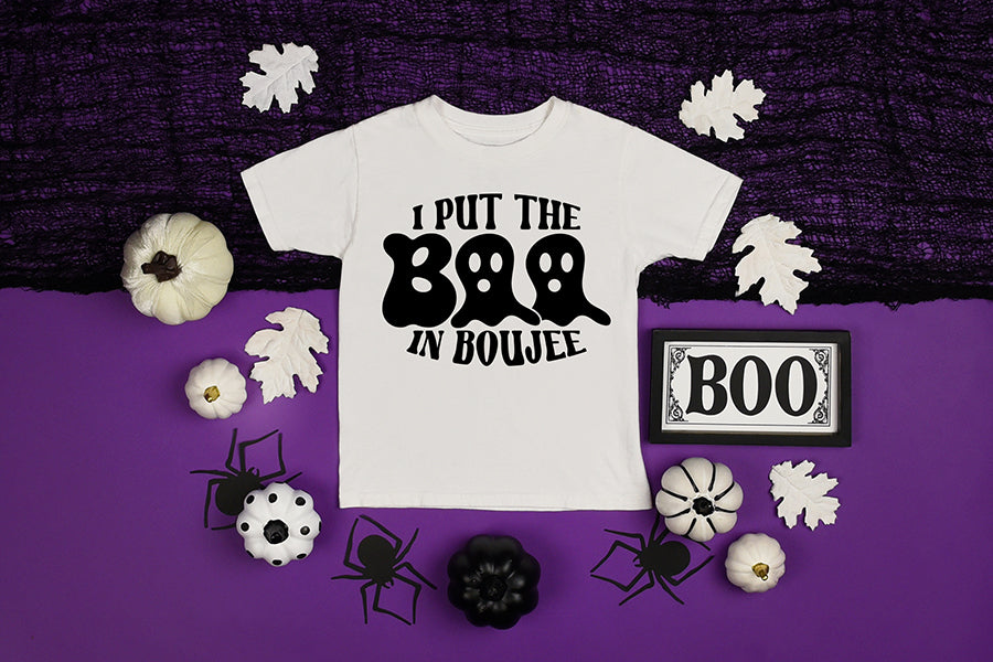 I Put the Boo in Boujee | Retro Halloween SVG