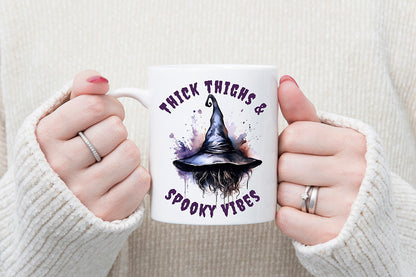 Funny Halloween PNG | Thick Thighs & Spooky Vibes